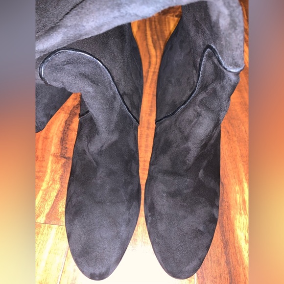 Michael Kors - Over the knee suede wedge boots - Picture 6 of 12